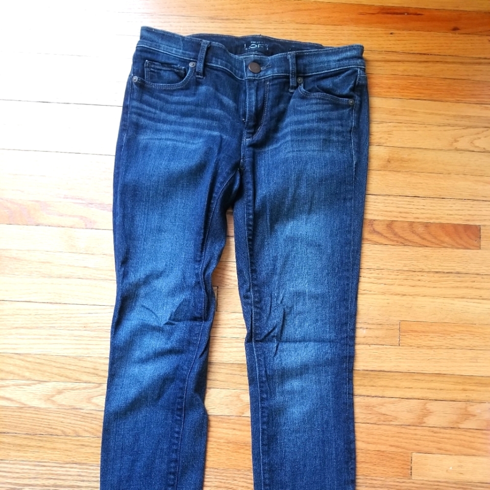 Dark blue denim